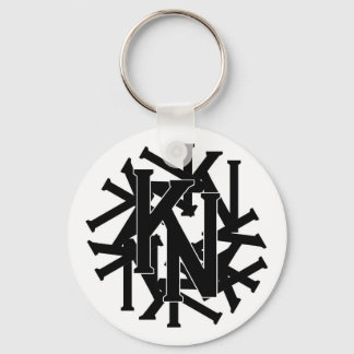 Llavero cadena de claves de nombre conocido