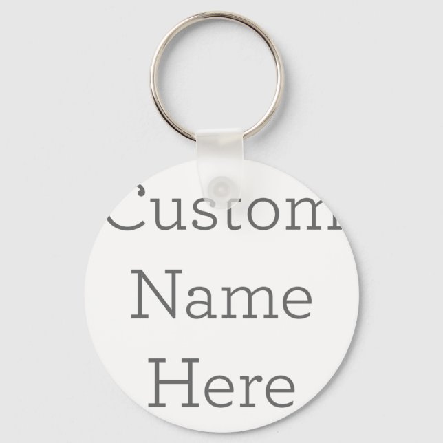 Llavero metálico circular, 5 cm (Anverso)