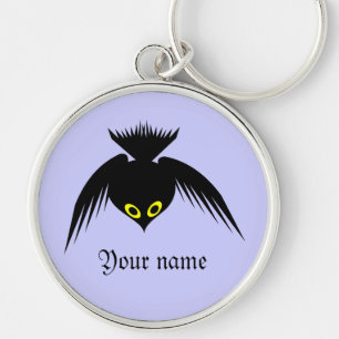 Llavero Cadena de claves de nombre personalizado de Crow