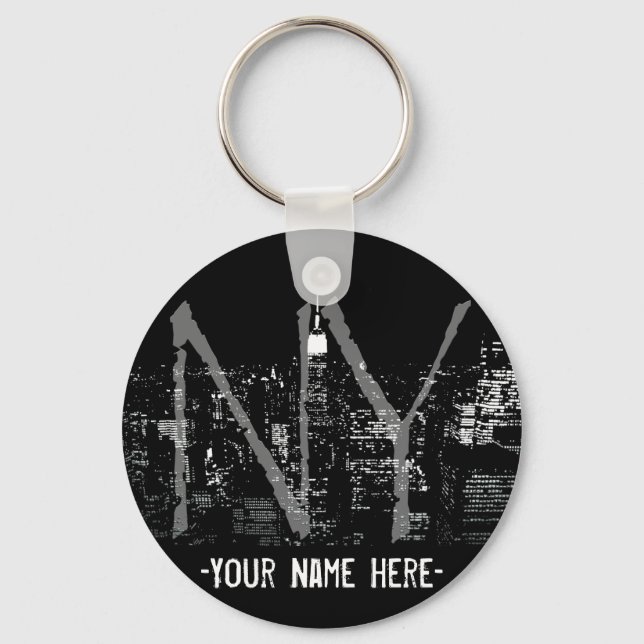 Llavero Cadena de claves de Nueva York personaliza souveni (Anverso)