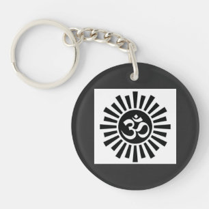 Llavero cadena de claves de om