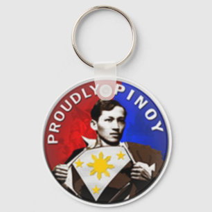Llavero cadena de claves de orgullo de pinoy