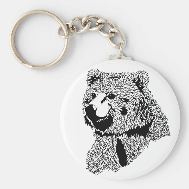 Llavero Cadena de claves de osos (Frente)