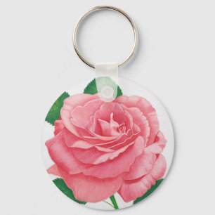 Llavero Cadena de claves de pasión rosa