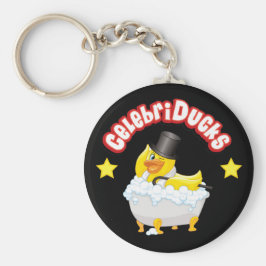 Llavero Cadena de claves de pato de goma de CelebriDucks