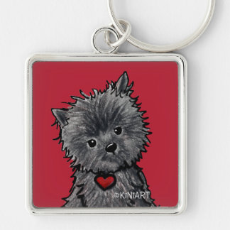 Llavero Cadena de claves de perro de Affenpinscher