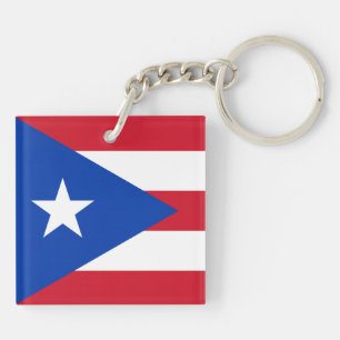 Llavero Cadena de claves de Puerto Rico