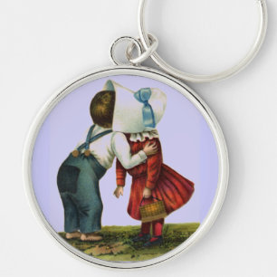 Llavero Cadena de claves de San Valentín de Vintage First