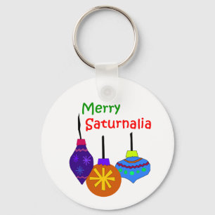 Llavero Cadena de claves de saturnalia de merry