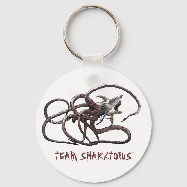 Llavero Cadena de claves de Sharktopus Team (Anverso)