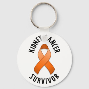 Llavero Cadena de claves de sobrevivientes de cáncer de ri