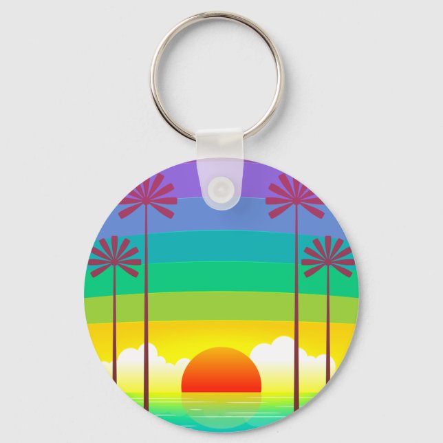 Llavero Cadena de claves de sol al mar (Anverso)