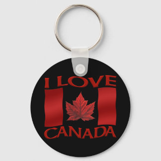 Llavero Cadena de claves de souvenirs de bandera de Canadá