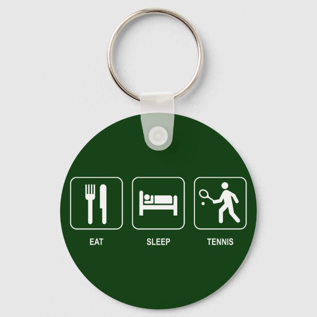 Llavero Cadena de claves de tenis de sueño de consumo (Anverso)