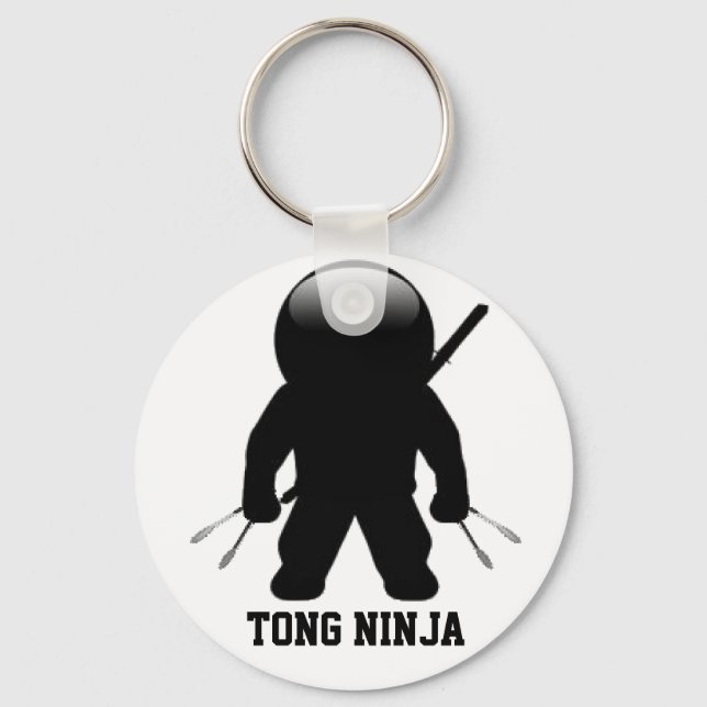 Llavero Cadena de claves de Tong Ninja (Anverso)