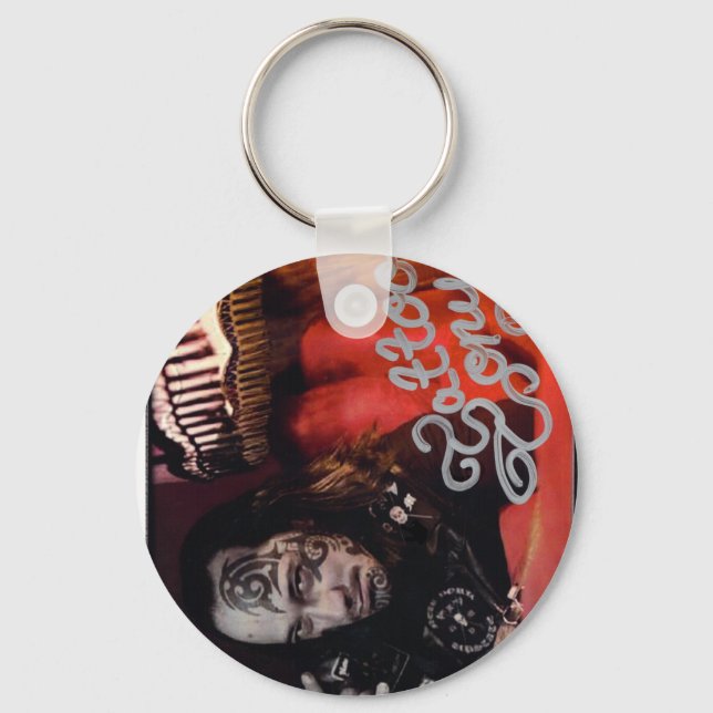 Llavero cadena de claves de tony de tatuajes (Anverso)