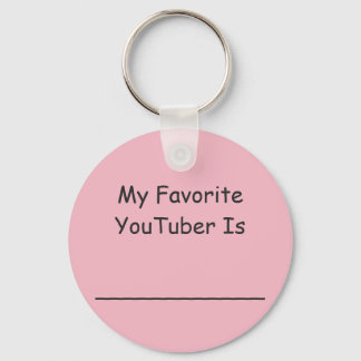 Llavero Cadena de claves de YouTuber