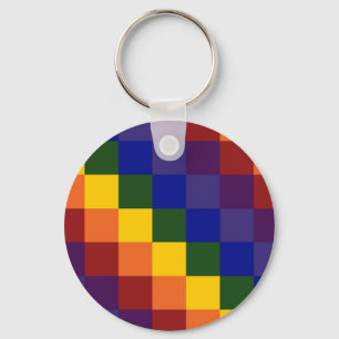 Llavero Cadena de claves del arco iris controlado