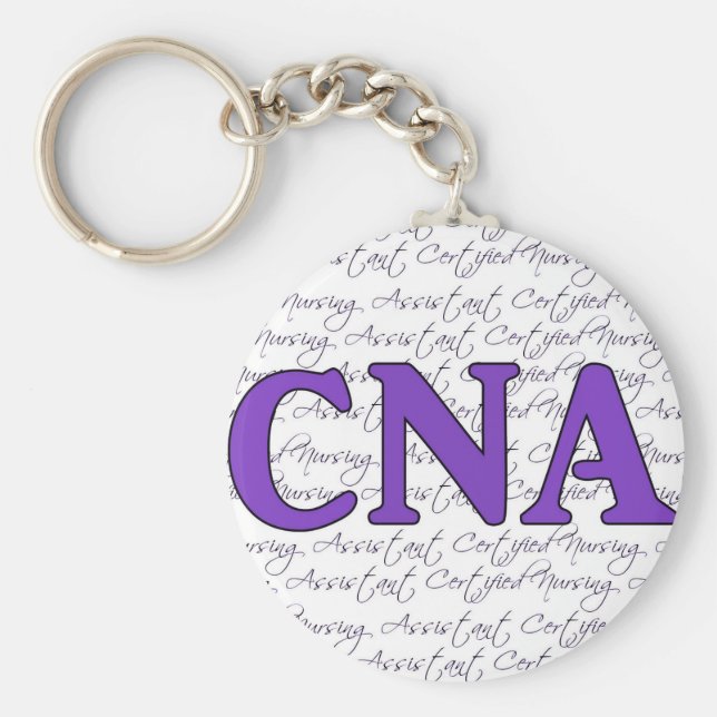 Llavero Cadena de claves del asistente de enfermería (Frente)