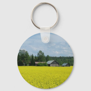 Llavero Cadena de claves del campo finlandés