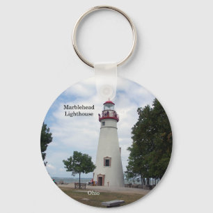 Llavero Cadena de claves del faro de Marblehead