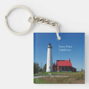 Llavero Cadena de claves del Faro de Tawas Point