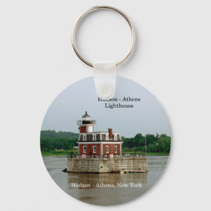Llavero Cadena de claves del faro Hudson Athens