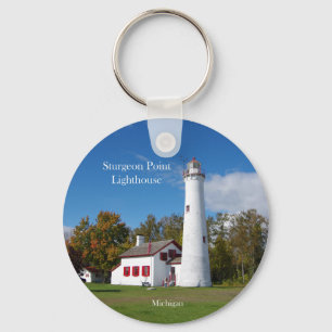 Llavero Cadena de claves del faro Sturgeon Point