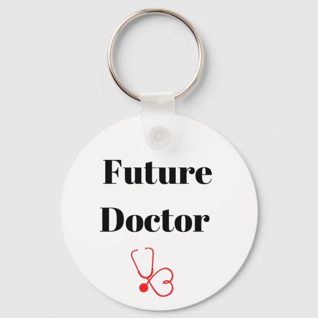 Llavero Cadena de claves del Médica futuro (Anverso)