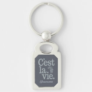 Llavero Cadena de claves del personalizado C'est La Vie