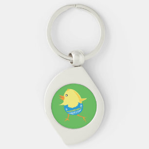 Llavero Cadena de claves del personalizado de Chick de Pas