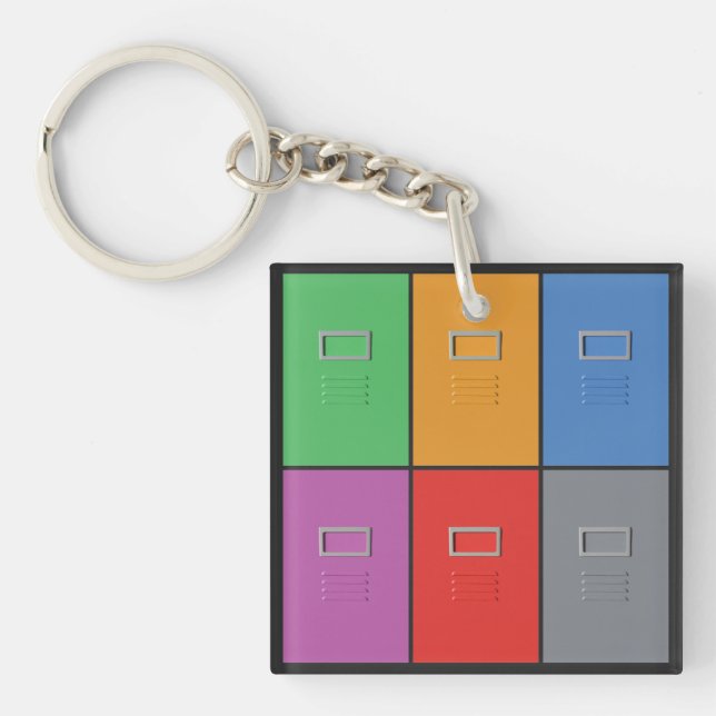 Llavero Cadena de claves del personalizado del archivador  (Frente)