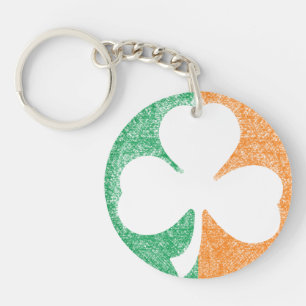 Llavero Cadena de claves del personalizado Shamrock irland