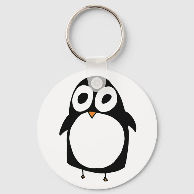 Llavero Cadena de claves del pingüino (Anverso)