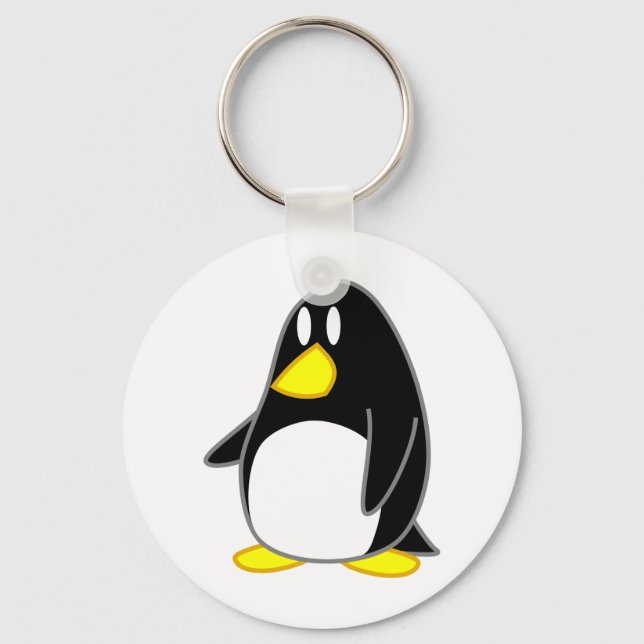 Llavero Cadena de claves del pingüino (Anverso)
