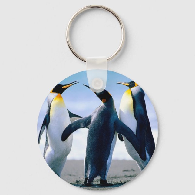 Llavero Cadena de claves del pingüino (Anverso)