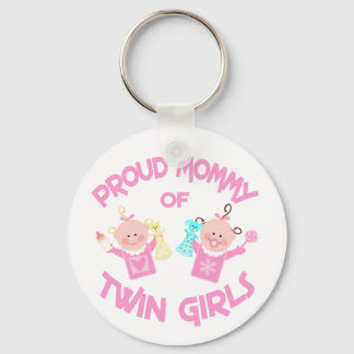 Llavero Cadena de claves del Twin's Mom's Mother's Day Twi