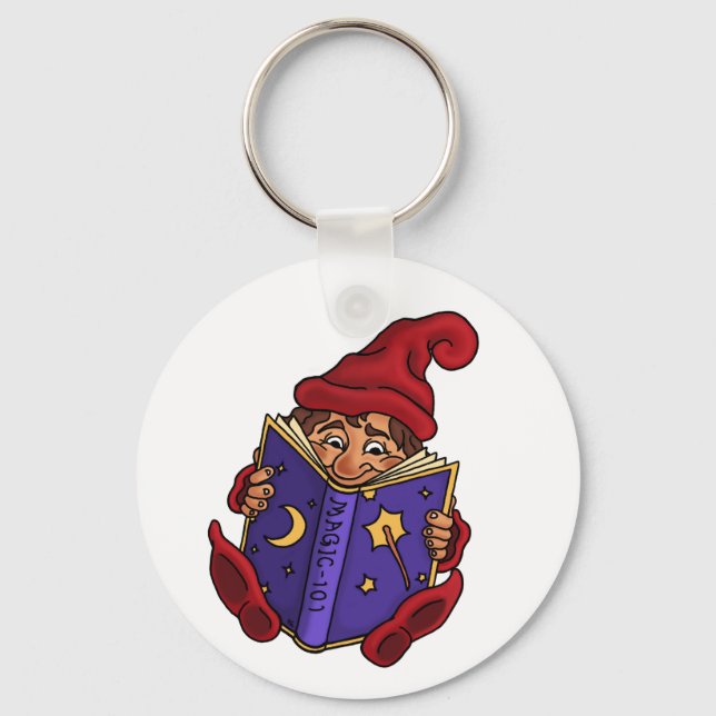Llavero cadena de claves divertida gnome (Anverso)