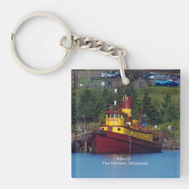 Llavero Cadena de claves Edna G. (Frente)