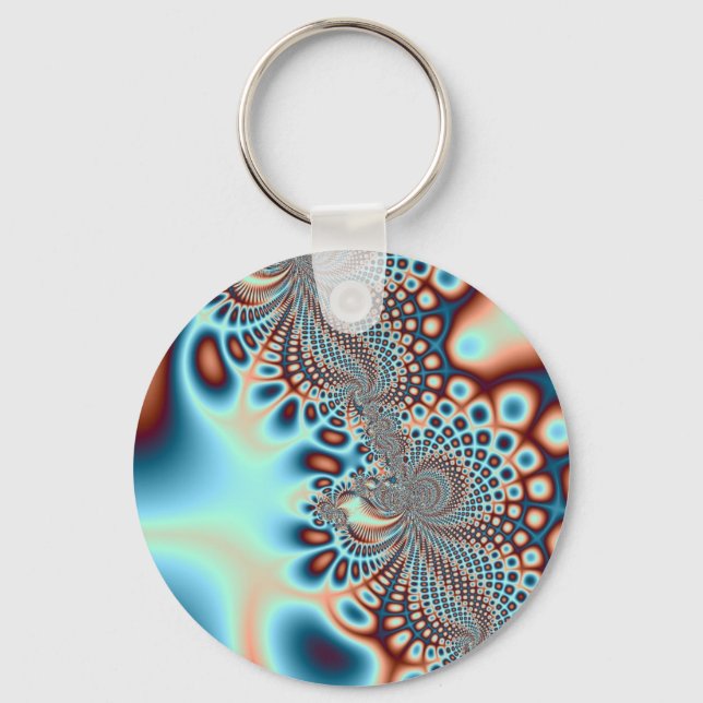 Llavero Cadena de claves espiral moderna (Anverso)