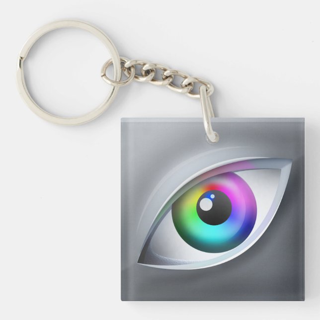 Llavero Cadena de claves Eye For Color App (Frente)