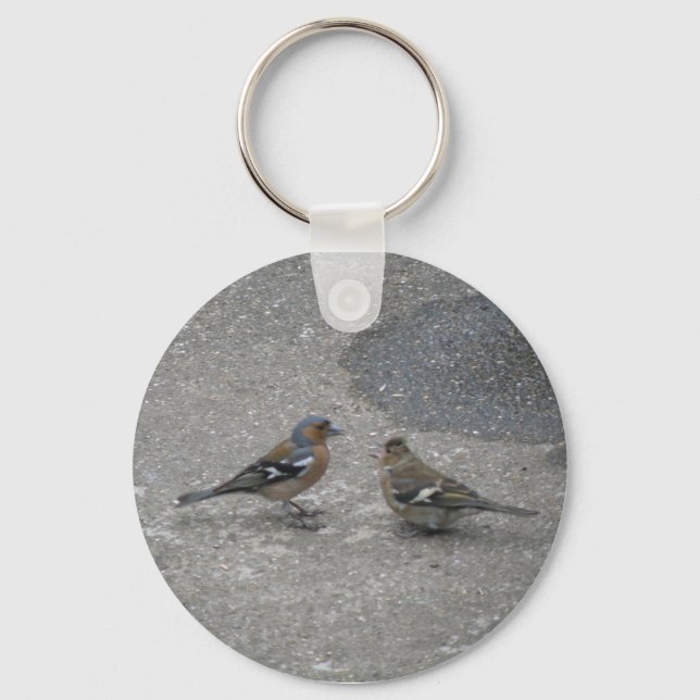 Llavero Cadena de claves Feed Me Chaffinch (Anverso)