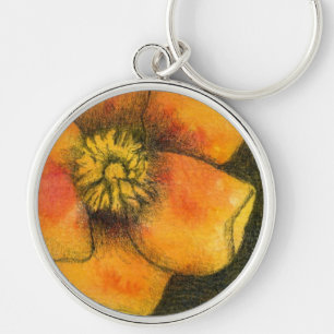 Llavero Cadena de claves florales "Buttercup"