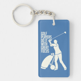 Llavero Cadena de claves GOLF PLAYER personalizado