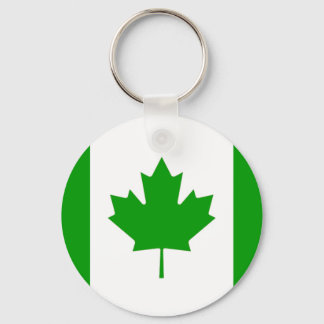 Llavero Cadena de claves Green Canada-Flag