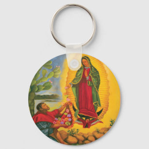 Llavero cadena de claves guadalupe