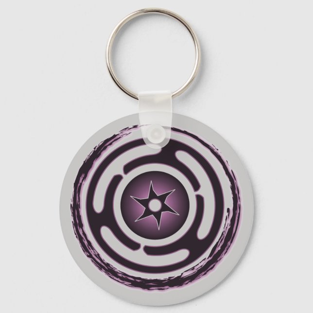 Llavero Cadena de claves Hecate's Wheel (Purple) (Anverso)
