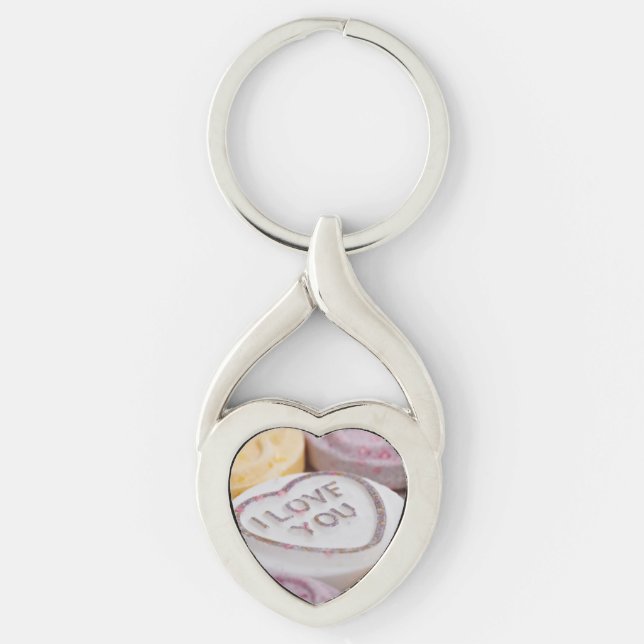 Llavero Cadena de claves "I Love You" (Anverso)