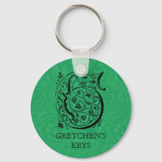 Llavero Cadena de claves Ivy Monogram G