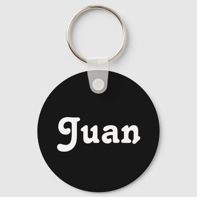 Llavero Cadena de claves Juan (Anverso)